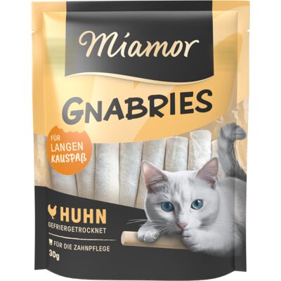 Miamor Gnabries, pałeczki do żucia - Kurczak, 12 x 30 g Miamor Gnabries, pałeczki do żucia - Kurczak, 12 x 30 g