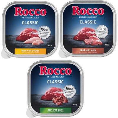 Rocco Classic 300g mokra karma dla psa - Różne smaki Rocco Classic 300g mokra karma dla psa - Różne smaki