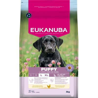 Eukanuba Premium Nutrition Puppy Large & Giant Breed, kurczak - 3 kg Eukanuba Premium Nutrition Puppy Large & Giant Breed, kurczak - 3 kg