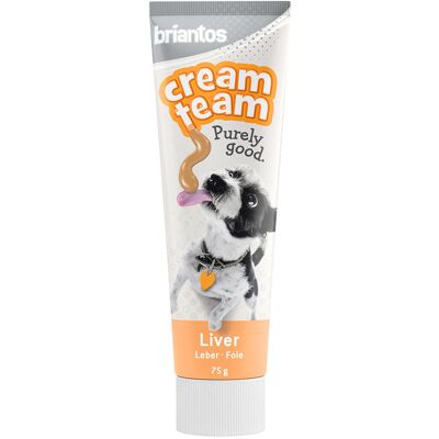 Briantos Cream Team Pasta z Wątróbek - Przysmak dla psa Briantos Cream Team Pasta z Wątróbek - Przysmak dla psa