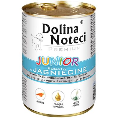 Dolina Noteci Premium Junior - Wysokiej jakości mokra karma dla szczeniąt i młodych psów Dolina Noteci Premium Junior - Wysokiej jakości mokra karma dla szczeniąt i młodych psów