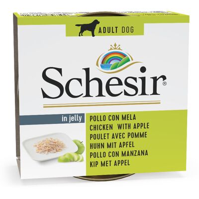 Schesir Karma mokra dla psa 6x150G Kurczak Jabłko Ananas Schesir Karma mokra dla psa 6x150G Kurczak Jabłko Ananas
