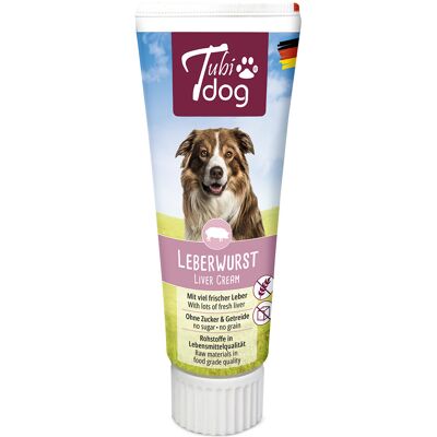 Tubidog, pasta w tubce, smak wątróbki - 3 x 75 g Tubidog, pasta w tubce, smak wątróbki - 3 x 75 g