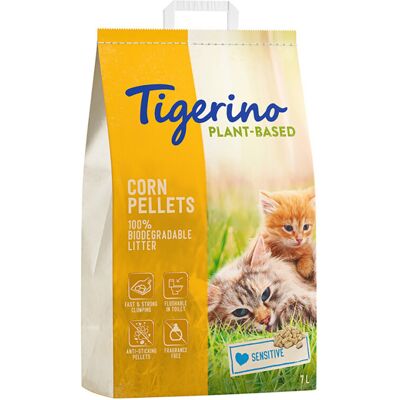 Tigerino Kukurydza - Sensitive, bez zapachu - 7L Tigerino Kukurydza - Sensitive, bez zapachu - 7L