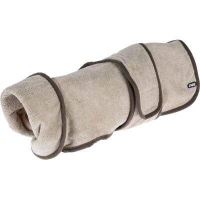 TIAKI szlafrok dla psa Snuggle - Długość grzbietu ok. 60 cm TIAKI szlafrok dla psa Snuggle - Długość grzbietu ok. 60 cm