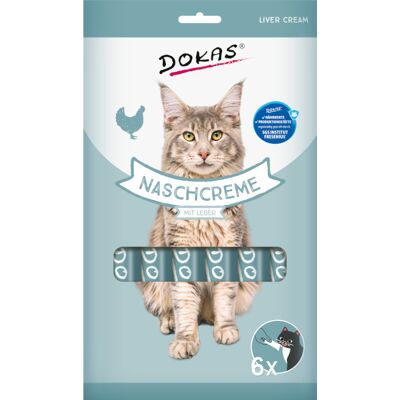 Przysmaki z kurczakiem i wątrobą Dokas dla kota - 8 x 90 g Przysmaki z kurczakiem i wątrobą Dokas dla kota - 8 x 90 g
