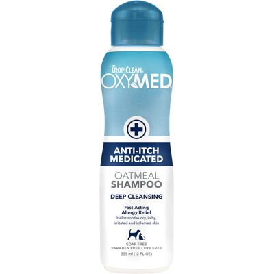TropiClean OxyMed szampon przeciwświądowy - 355 ml TropiClean OxyMed szampon przeciwświądowy - 355 ml
