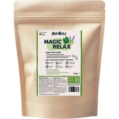 Jedzenie dla psów BugBell - Relaksujące zioła - 7kg Jedzenie dla psów BugBell - Relaksujące zioła - 7kg