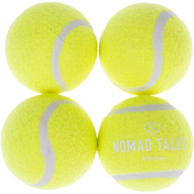 Nomad Tales Bloom automatyczna wyrzutnia piłek tenisowych - Uzupełnienie: 4 szt. zapasowych piłek tenisowych, Ø 6,3 cm Nomad Tales Bloom automatyczna wyrzutnia piłek tenisowych - Uzupełnienie: 4 szt. zapasowych piłek tenisowych, Ø 6,3 cm