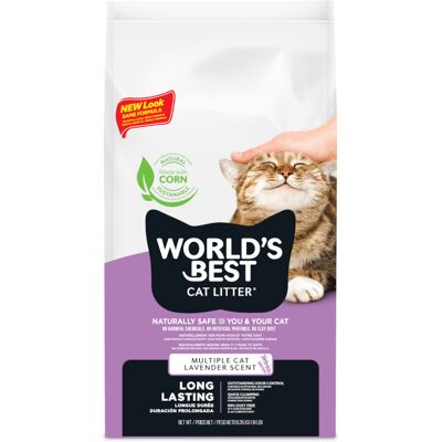 Żwirek dla kotów z lawendą World's Best - Żwirek dla kotów Żwirek dla kotów z lawendą World's Best - Żwirek dla kotów