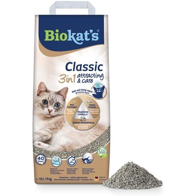 Biokat's Classic Attracting & Care, żwirek dla kota - 10 l Biokat's Classic Attracting & Care, żwirek dla kota - 10 l
