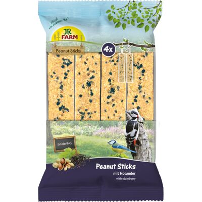 JR Farm 4x pałeczki orzechowe bez łupin, 640 g - Czarny bez JR Farm 4x pałeczki orzechowe bez łupin, 640 g - Czarny bez