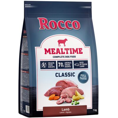 Karma dla psów bez zbóż Rocco - 3 warianty - 1kg opakowanie Karma dla psów bez zbóż Rocco - 3 warianty - 1kg opakowanie