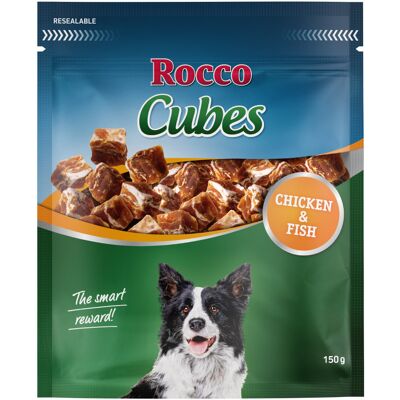 Rocco Cubes Przysmaki dla psów z kurczakiem i kaczką Rocco Cubes Przysmaki dla psów z kurczakiem i kaczką