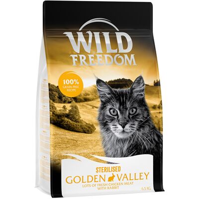 Wild Freedom Adult "Golden Valley" Sterilised, królik - bezzbożowa receptura - 6,5 kg Wild Freedom Adult "Golden Valley" Sterilised, królik - bezzbożowa receptura - 6,5 kg