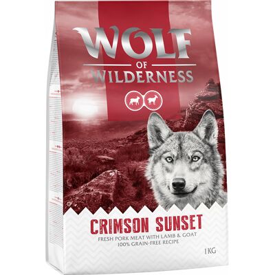 Wolf of Wilderness "Crimson Sunset", jagnięcina i mięso kozie - 1 kg Wolf of Wilderness "Crimson Sunset", jagnięcina i mięso kozie - 1 kg