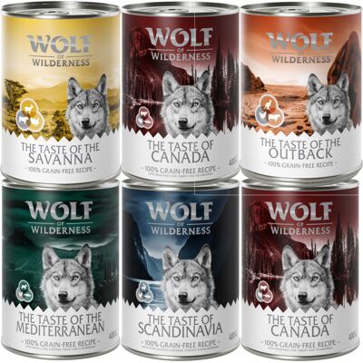 Wolf of Wilderness Smak - Karma dla dorosłych psów Wolf of Wilderness Smak - Karma dla dorosłych psów