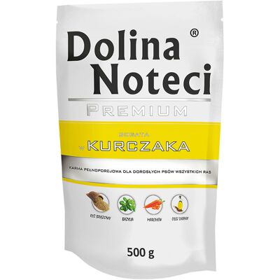Dolina Noteci Premium karma dla szczeniąt - Kurczak, 10 x 500g Dolina Noteci Premium karma dla szczeniąt - Kurczak, 10 x 500g