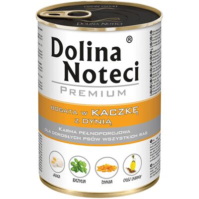 Dolina Noteci Premium - Kaczka z Dynią - Mokra karma dla psów Dolina Noteci Premium - Kaczka z Dynią - Mokra karma dla psów
