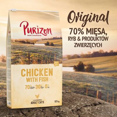 Purizon Adult dla kota, kurczak i ryba – bez zbóż - 2,5 kg Purizon Adult dla kota, kurczak i ryba – bez zbóż - 2,5 kg