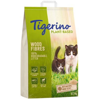 Karma dla kota Tigerino na bazie włókien drzewnych - Naturalny zapach - 25L Karma dla kota Tigerino na bazie włókien drzewnych - Naturalny zapach - 25L