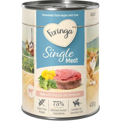 Karma dla kota Feringa - 12x410g, 6x410g, 24x410g - Warianty mięsa i ryb Karma dla kota Feringa - 12x410g, 6x410g, 24x410g - Warianty mięsa i ryb