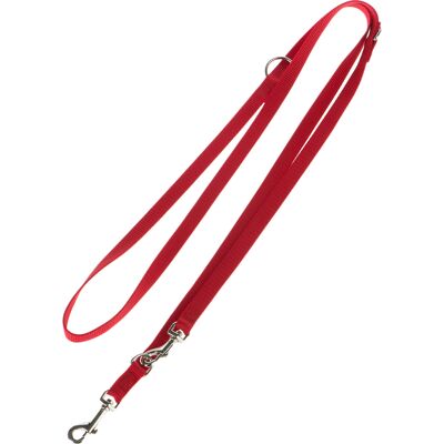 Smycz nylonowa HUNTER Ecco Sport, czerwona - Dł. x szer.: 200 x 1,5 cm Smycz nylonowa HUNTER Ecco Sport, czerwona - Dł. x szer.: 200 x 1,5 cm