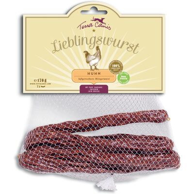 Terra Canis Lieblingswurst, kiełbaski - Kurczak, 170 g Terra Canis Lieblingswurst, kiełbaski - Kurczak, 170 g