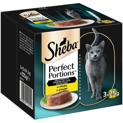 Megapakiet Sheba Perfect Portions, 48 x 37,5 g - Pasztet z kurczakiem Megapakiet Sheba Perfect Portions, 48 x 37,5 g - Pasztet z kurczakiem