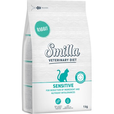 Smilla - Veterinary Diet Sensitive - Królik - 1 kg - Karma dla kotów Smilla - Veterinary Diet Sensitive - Królik - 1 kg - Karma dla kotów