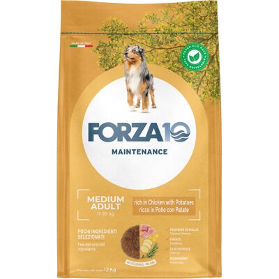 Forza 10 Średnia Pielęgnacja Psa - Kurczak & Ziemniaki - 12kg Forza 10 Średnia Pielęgnacja Psa - Kurczak & Ziemniaki - 12kg