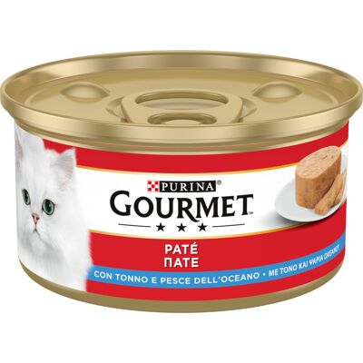 Purina Gourmet Czerwone Paté dla Kota z Tuńczykiem i Rybami Oceanicznymi - 195g Purina Gourmet Czerwone Paté dla Kota z Tuńczykiem i Rybami Oceanicznymi - 195g