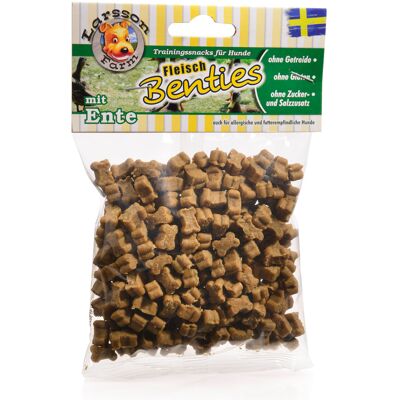 Larsson Farm Meat Benties - z kaczką, 3 x 150 g Larsson Farm Meat Benties - z kaczką, 3 x 150 g