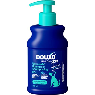 DOUXO Spa DOUXO Skin & Coat Spa Ultra Safe, szampon do zwalczania nieprzyjemnych zapachów - 250 ml DOUXO Spa DOUXO Skin & Coat Spa Ultra Safe, szampon do zwalczania nieprzyjemnych zapachów - 250 ml