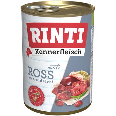 RINTI Kennerfleisch, 6 x 400 g - Konina RINTI Kennerfleisch, 6 x 400 g - Konina