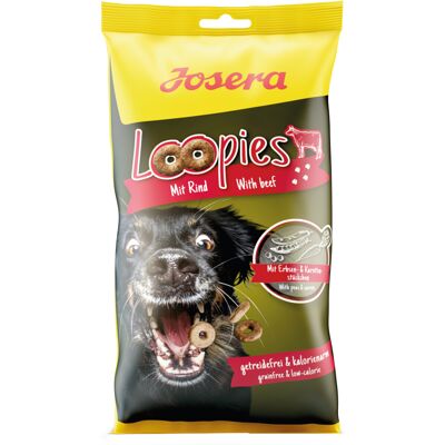 Przysmaki dla Psów Josera Loopies 150 g Bez Zbożowe 3 Smaki Przysmaki dla Psów Josera Loopies 150 g Bez Zbożowe 3 Smaki