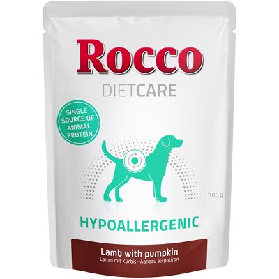 Hipoalergiczne jedzenie dla psów z jagnięciną Rocco Diet Care - 300g Hipoalergiczne jedzenie dla psów z jagnięciną Rocco Diet Care - 300g