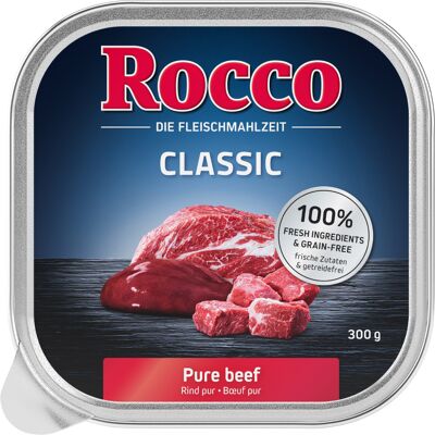 Rocco Classic tacki, 9 x 300 g - Wołowina Rocco Classic tacki, 9 x 300 g - Wołowina
