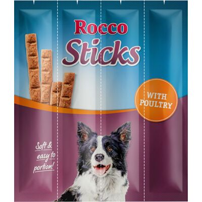 Rocco Przysmaki dla psów - Drób - 120g - Przysmaki dla psów Rocco Przysmaki dla psów - Drób - 120g - Przysmaki dla psów