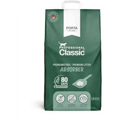 Professional Classic, żwirek dla kota z pochłaniaczem zapachów - 14 kg Professional Classic, żwirek dla kota z pochłaniaczem zapachów - 14 kg
