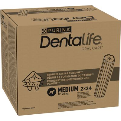 Przysmaki Dentystyczne Purina dla Psów - 48 sztuk Przysmaki Dentystyczne Purina dla Psów - 48 sztuk