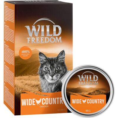Wild Freedom Adult, tacki, 6 x 85 g - Wide Country, kurczak Wild Freedom Adult, tacki, 6 x 85 g - Wide Country, kurczak