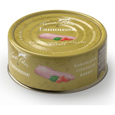 Terra Felis Kompletny Królik 24 x 80 g - Karma dla kotów Terra Felis Kompletny Królik 24 x 80 g - Karma dla kotów