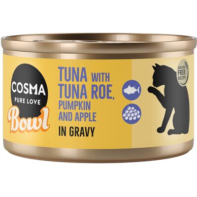 Cosma Bowl, 6 x 80 g - Tuńczyk z ikrą tuńczyka Cosma Bowl, 6 x 80 g - Tuńczyk z ikrą tuńczyka