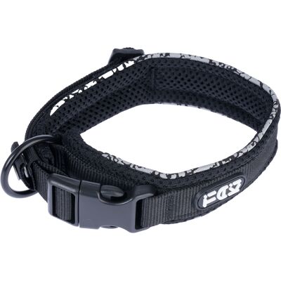TIAKI odblaskowa obroża - Rozmiar S: obwód szyi 25 - 35 cm, szer. 15 mm TIAKI odblaskowa obroża - Rozmiar S: obwód szyi 25 - 35 cm, szer. 15 mm