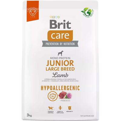 Brit Care Dog Hypoallergenic Junior Large Breed, jagnięcina i ryż - 3 kg Brit Care Dog Hypoallergenic Junior Large Breed, jagnięcina i ryż - 3 kg