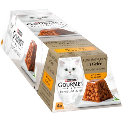 Korzystny pakiet Gourmet Revelations Fine Cuts, 8 x 57 g - Kurczak Korzystny pakiet Gourmet Revelations Fine Cuts, 8 x 57 g - Kurczak