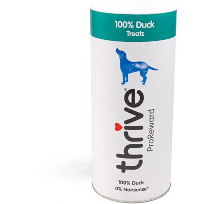 Thrive ProReward Snacks, przysmak dla psa - Kaczka, suszone powietrzem, 60 g Thrive ProReward Snacks, przysmak dla psa - Kaczka, suszone powietrzem, 60 g
