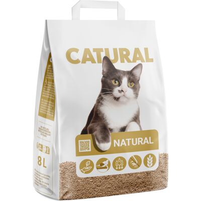 Catural Natural żwirek dla kota - 8 l Catural Natural żwirek dla kota - 8 l