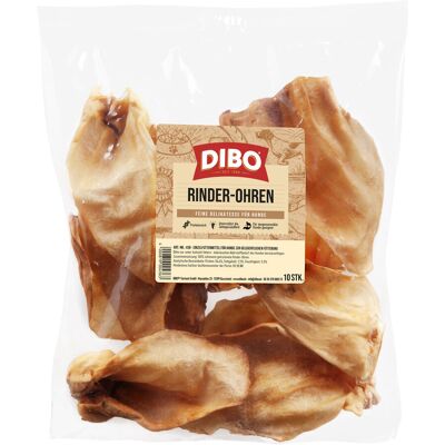 Dibo uszy wołowe - 10 sztuk Dibo uszy wołowe - 10 sztuk